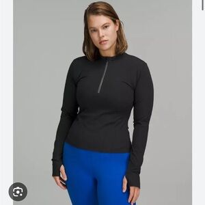 Lululemon Luxtreme Running Half Zip Size 8